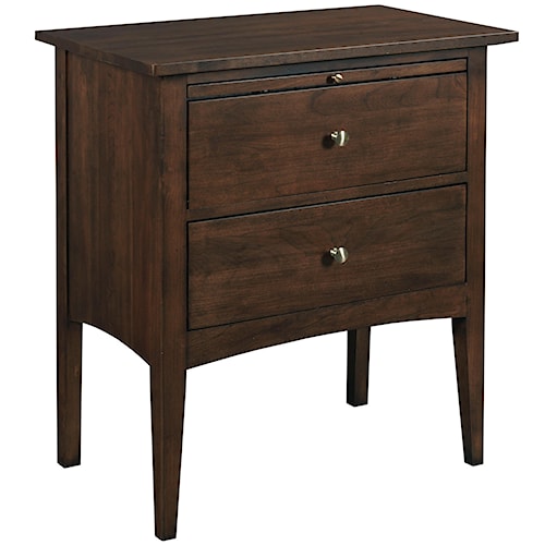 Kincaid Furniture Gatherings Enfield Table with 2 Drawers  Kincaid Furniture Gatherings Enfield Table with 2 Drawers