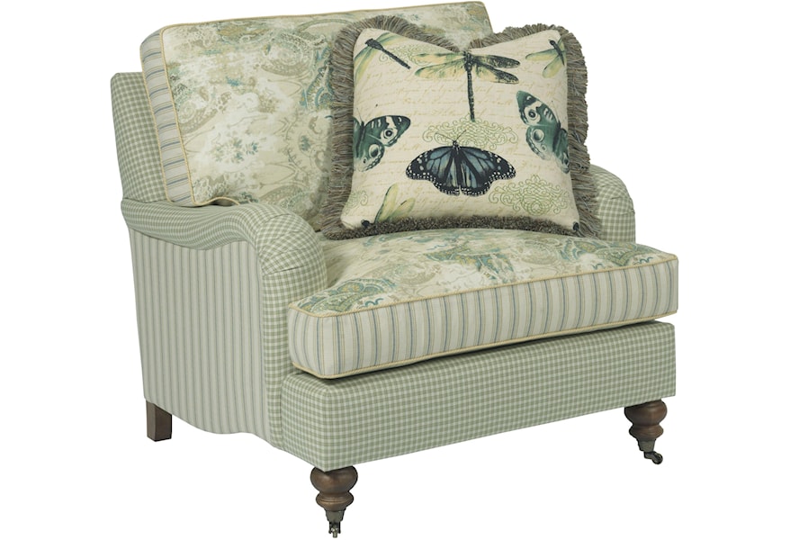 Kincaid Furniture Greenwich 656 84 Traditional Chair With English