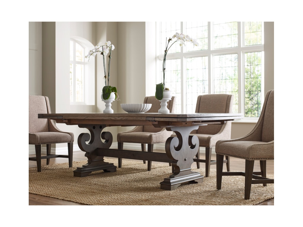 Kincaid Furniture Greyson 608 744p Crawford Refectory Dining Table Crawford Refectory Dining Table