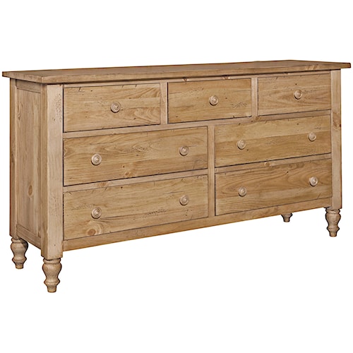 Kincaid Furniture Homecoming 33 160n Triple Dresser Northeast Kincaid Furniture Homecoming Triple Dresser With 7 Drawers