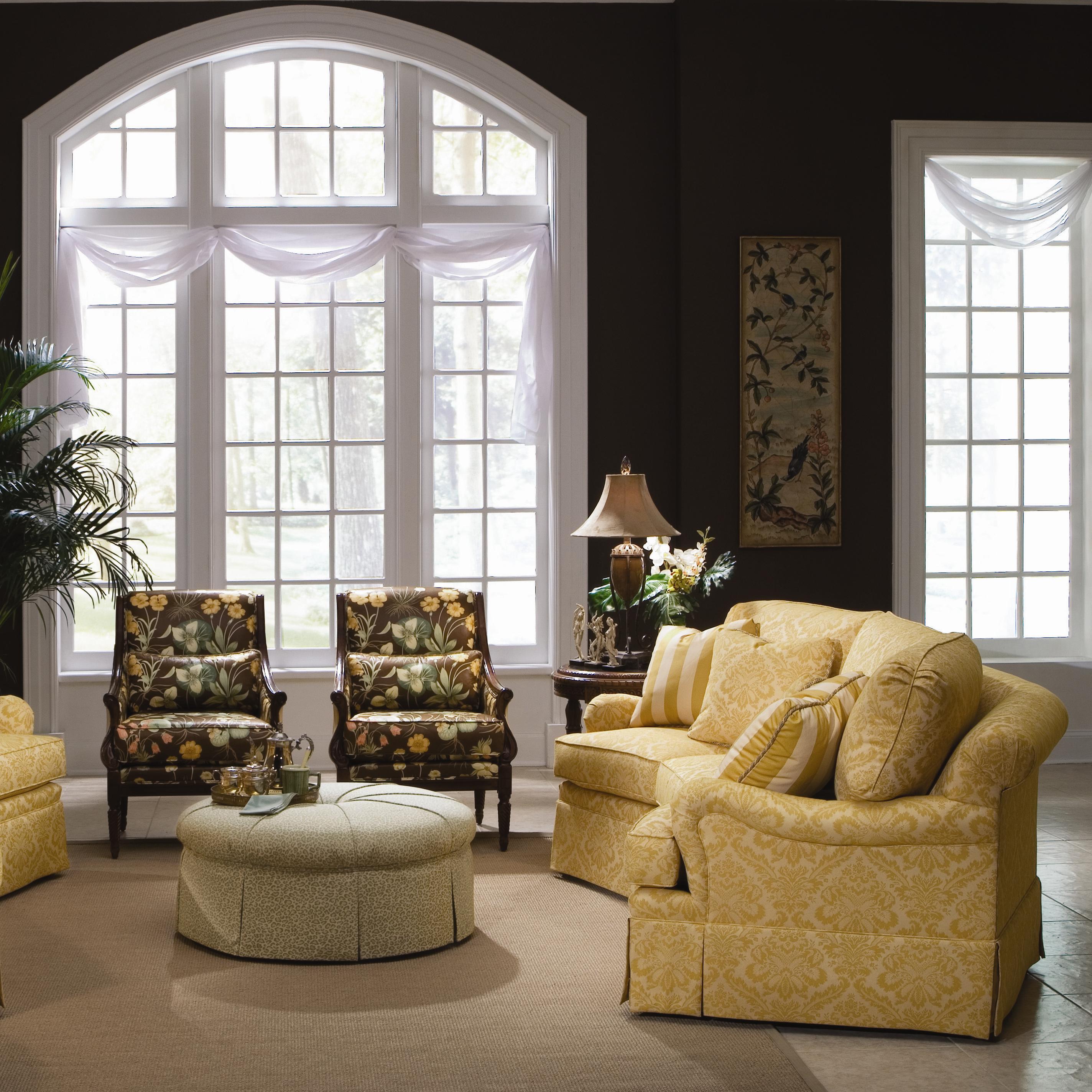 Kincaid Furniture Accent Chairs Wooden Arm Accent Chair Lindy S Furniture Company Exposed Wood Chairs