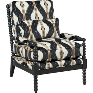 Kincaid Furniture Accent Chairs Jenny Upholstered Accent Chair With Shapely Exposed Wood Accents Belfort Furniture Exposed Wood Chairs