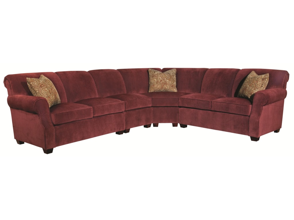 Kincaid Furniture Lynchburg Four Piece Sectional Sofa Gill Kincaid Furniture Lynchburg Four Piece Sectional Sofa