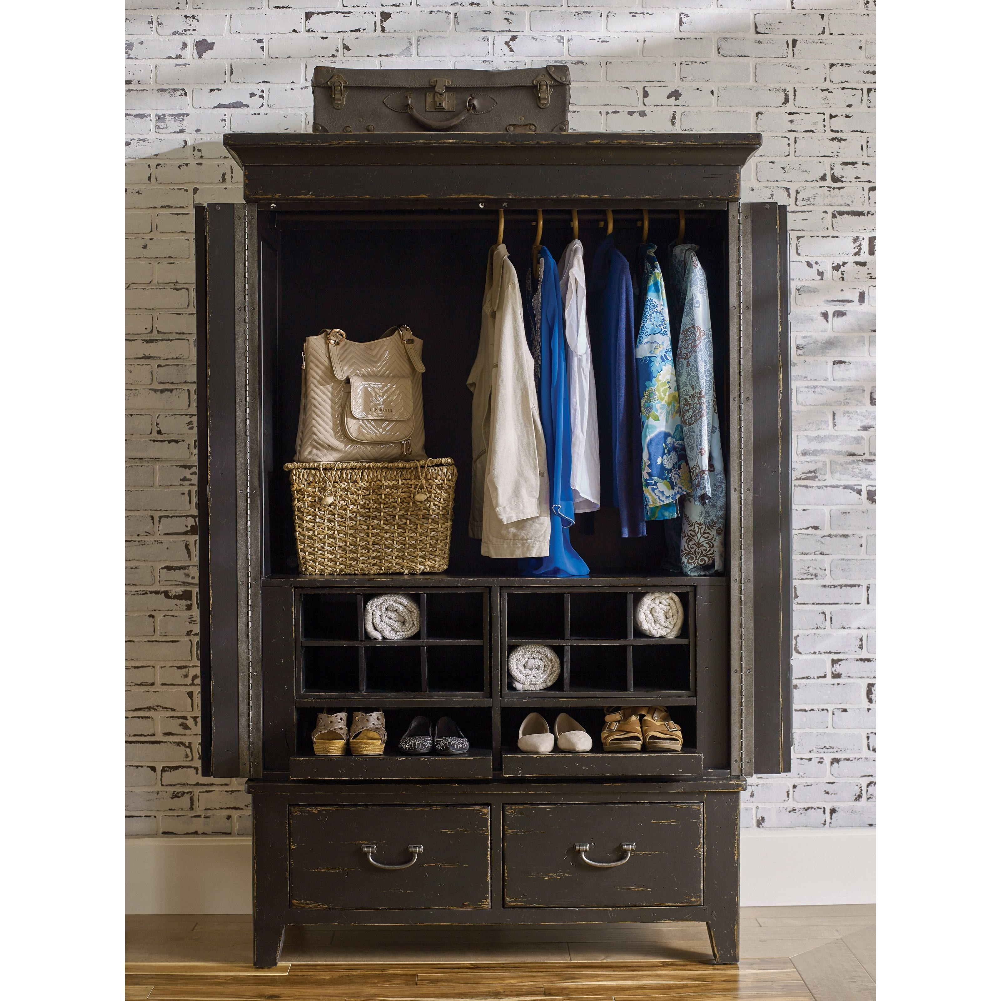 HMF 66470-07 Cache dobturation pour armoire serveur 19 1U Gris clair