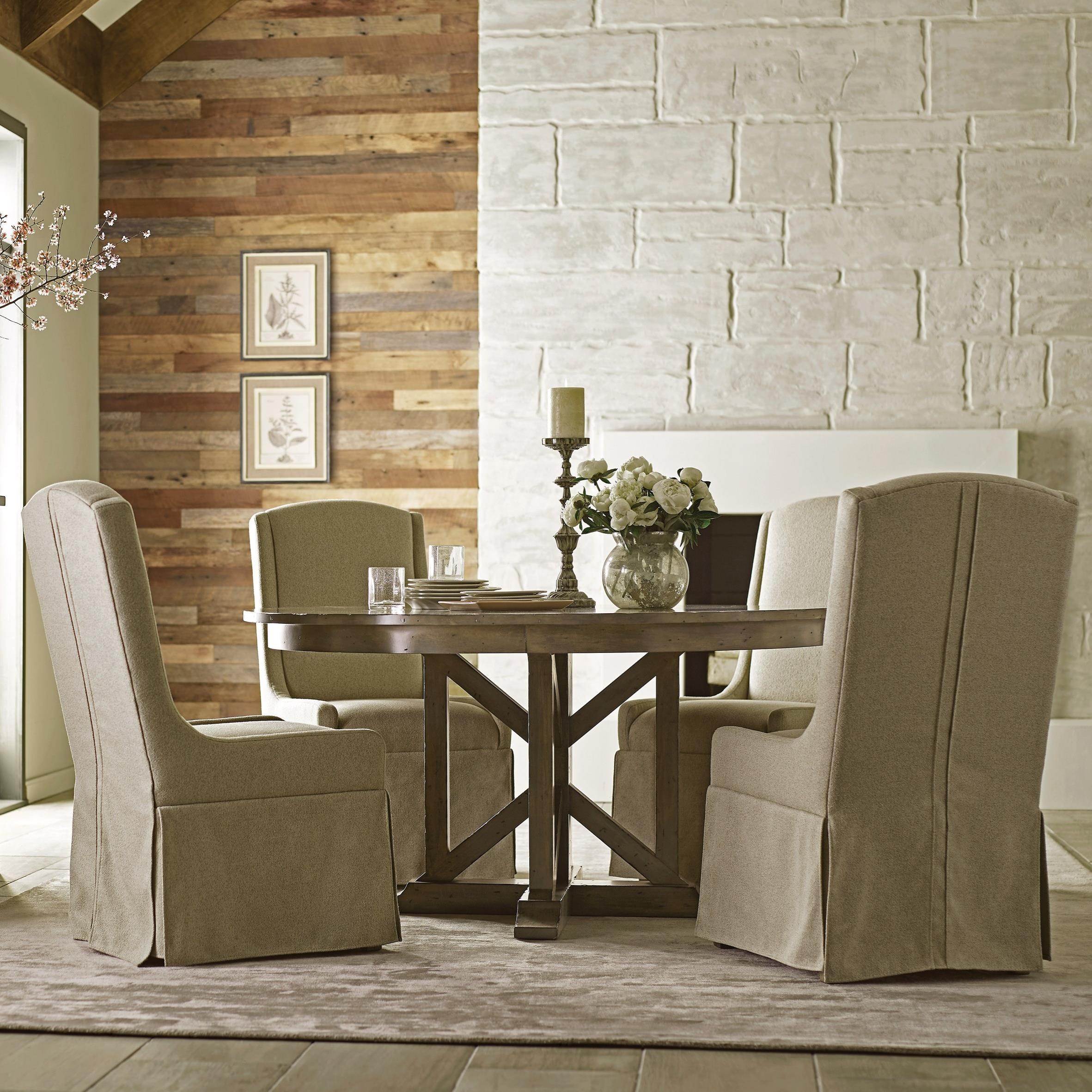 Kincaid Furniture Mill House Dining Table And Chair Set For 4