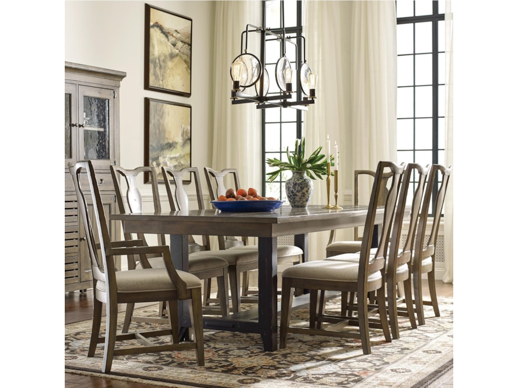 Mill House Dining Table And Chair Set For 8