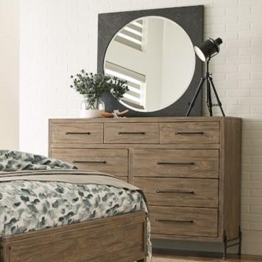 Kincaid Furniture Modern Forge Henderson Mule Chest And Square Metal Mirror Set Johnny Janosik Dresser Mirror Sets If this sounds familiar, consider badcock has a wide selection of dressers with a variety of styles to choose from. kincaid furniture modern forge