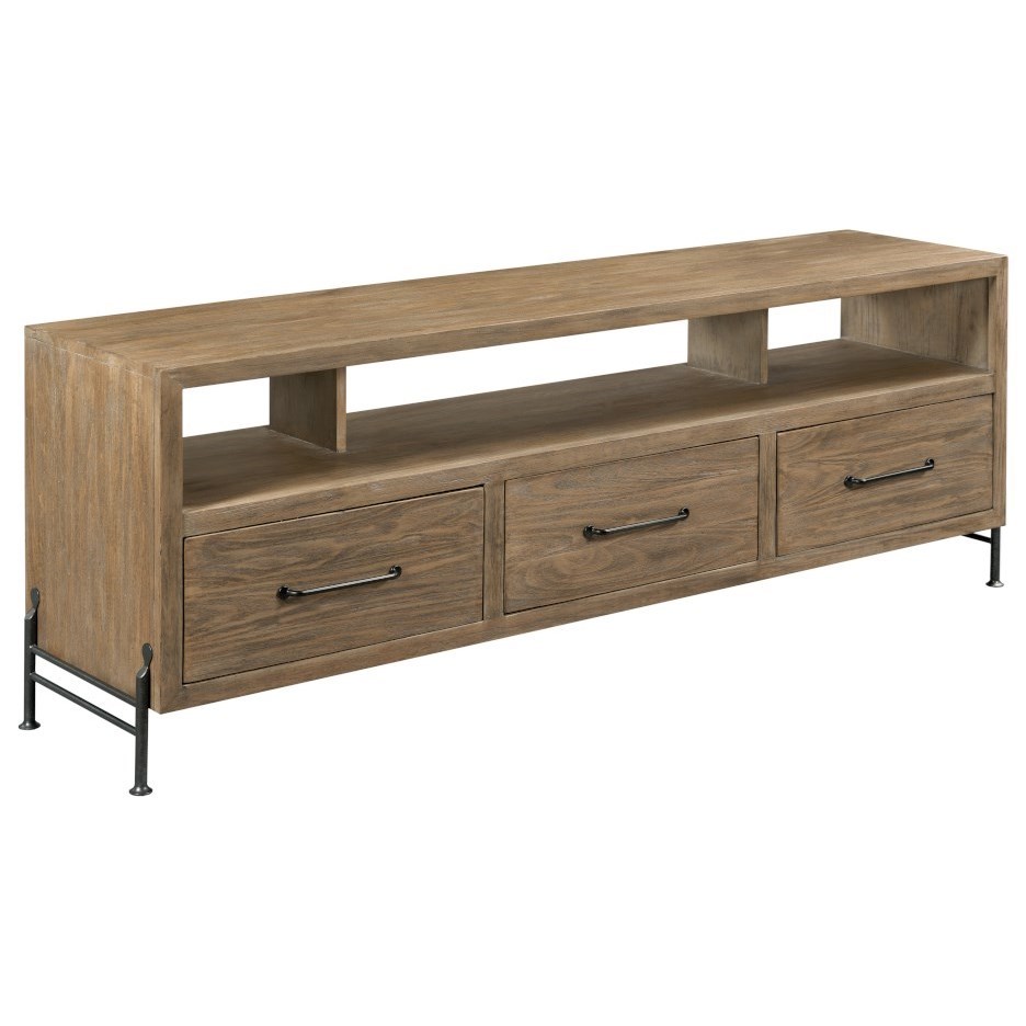 Kincaid Furniture Modern Forge Hillsboro Solid Wood Tv Stand With Power Strip Wilson S Furniture Tv Stands