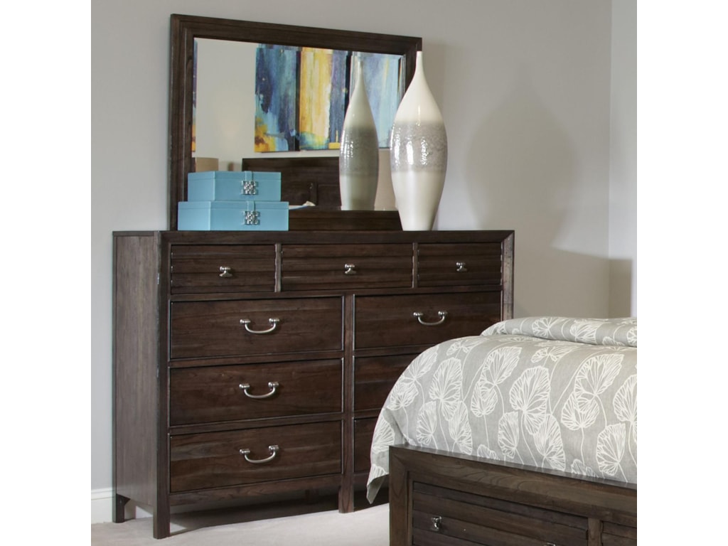 Kincaid Furniture Montreat Contemporary Black Rock Bureau And