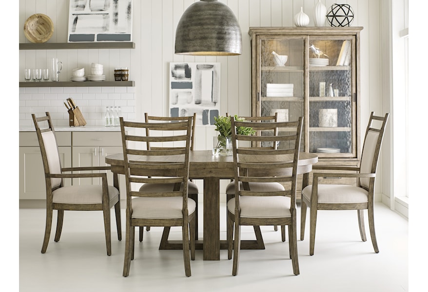 Kincaid Furniture Plank Road Formal Dining Room Group Lindy S Furniture Company Formal Dining Room Groups