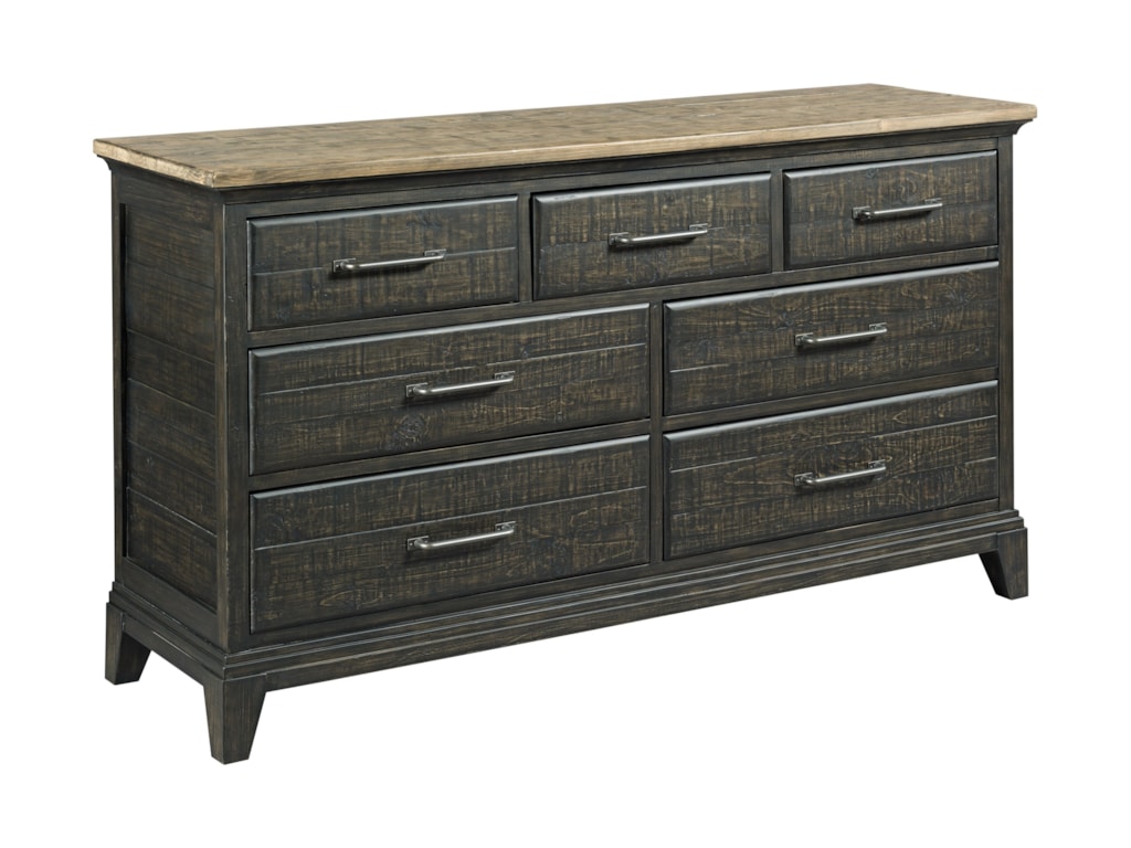 Kincaid Furniture Plank Road Farmstead Solid Wood Dresser With