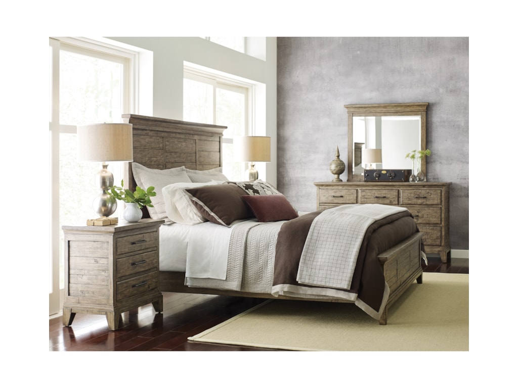 Kincaid Furniture Plank RoadJessup Panel California King Bed