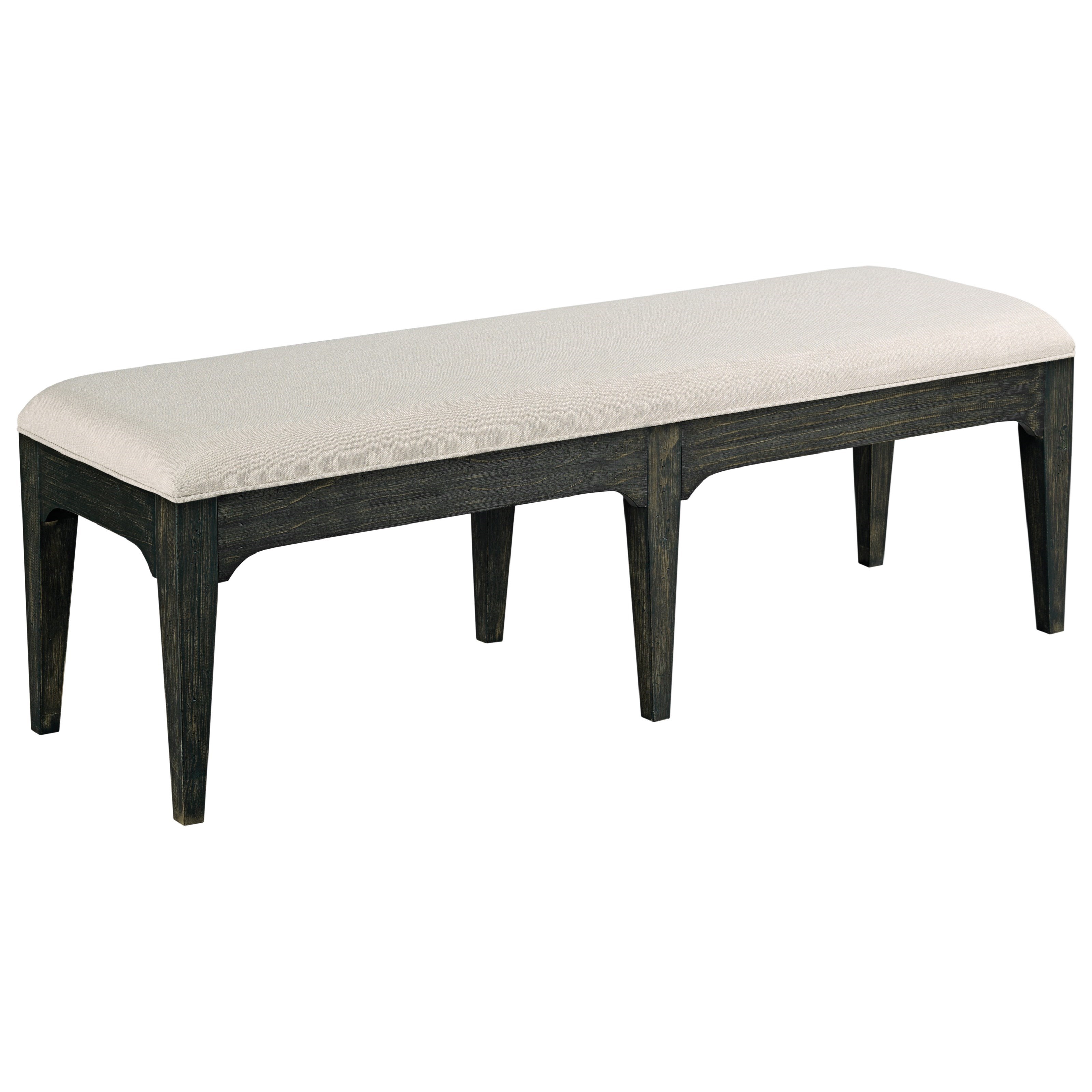 Kincaid Furniture Plank Road Rankin Upholstered Dining Bench