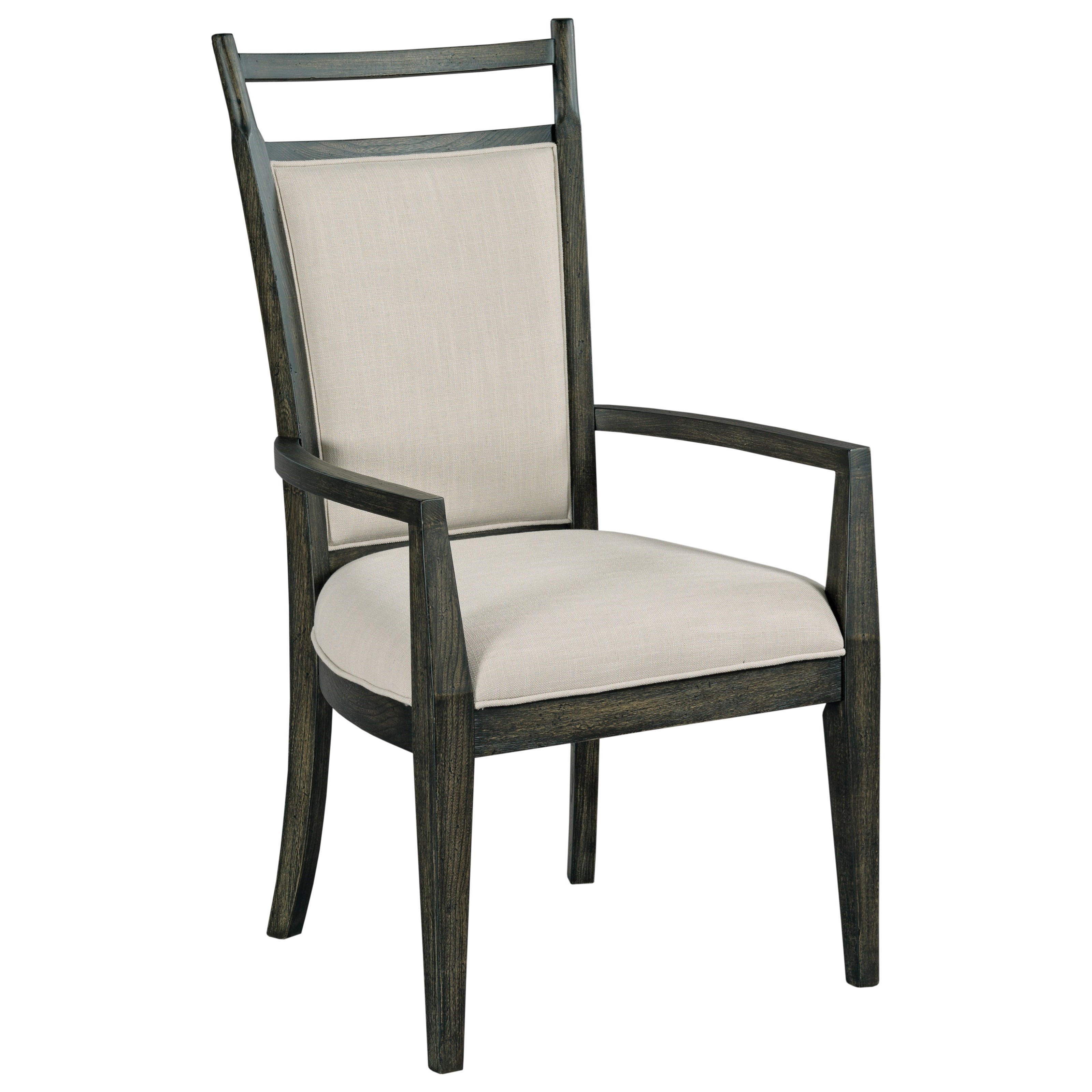 Kincaid Furniture Plank Road Oakley Upholstered Dining Arm Chair Belfort Furniture Dining Arm Chairs