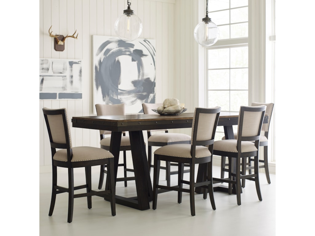 Kincaid Furniture Plank Road7 Pc Counter Height Dining Set