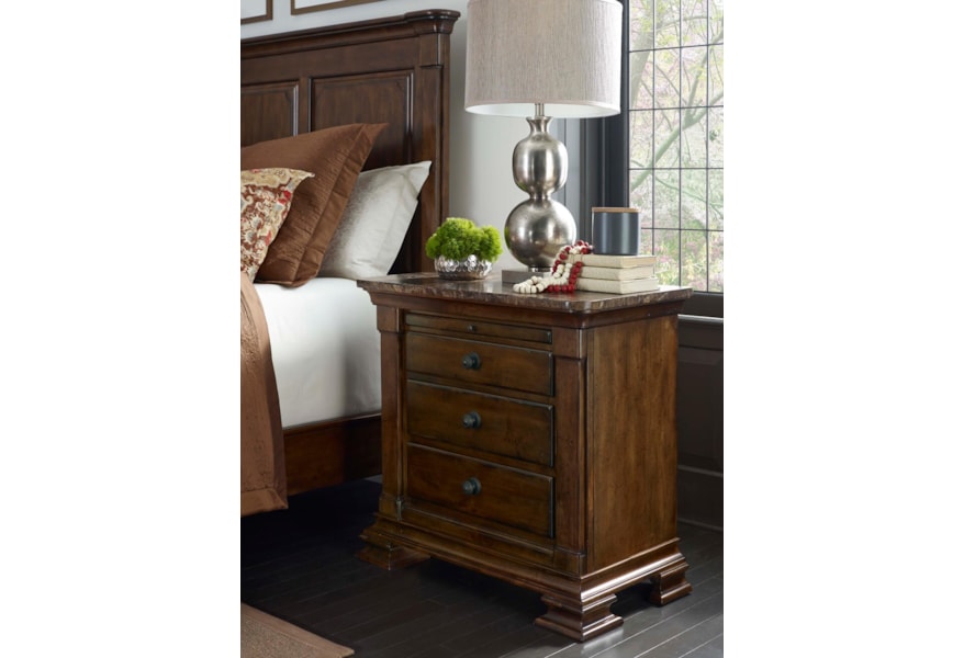 Kincaid Furniture Portolone 95 142m Traditional Solid Wood