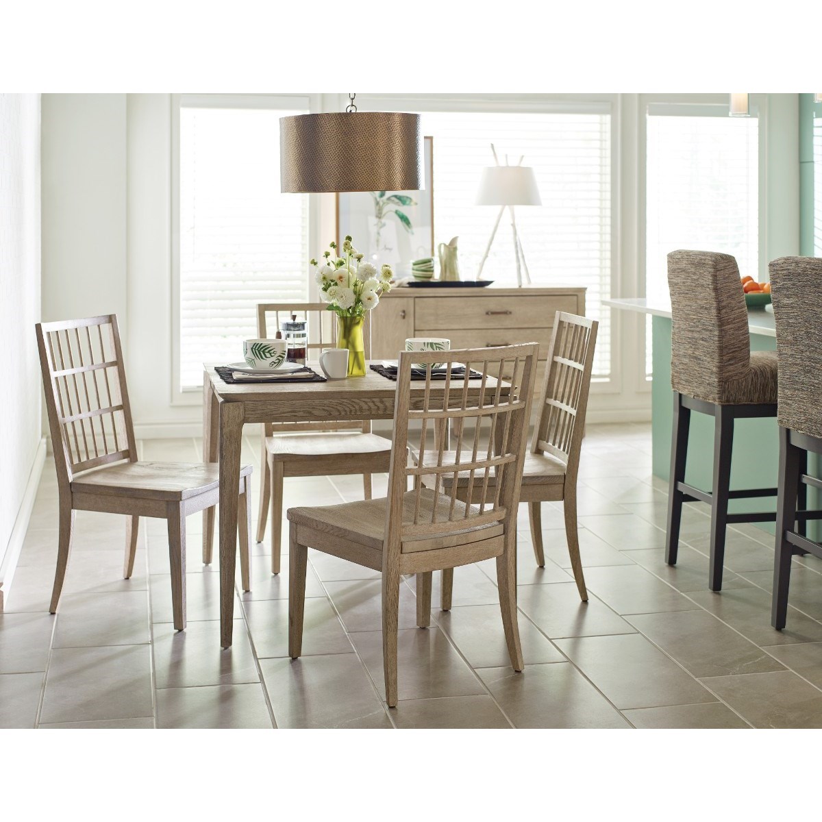 Kincaid Furniture Symmetry Dining Room Group Hudson S Furniture