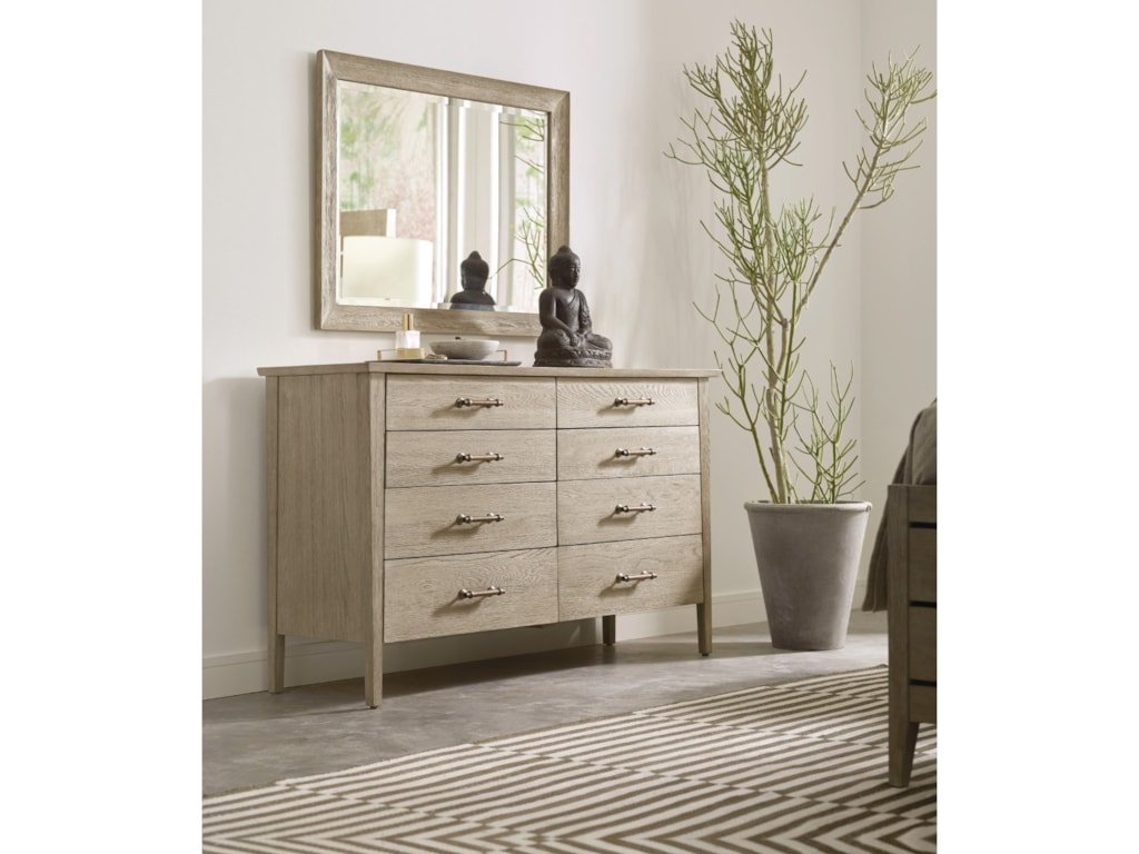 Kincaid Furniture Symmetry Contemporary Solid Wood Dresser And