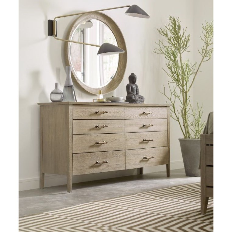 Kincaid Furniture Symmetry Contemporary Breck Solid Wood Dresser