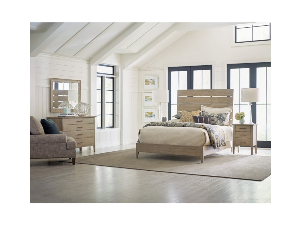 Kincaid Furniture SymmetryIncline Oak California King Platform Bed