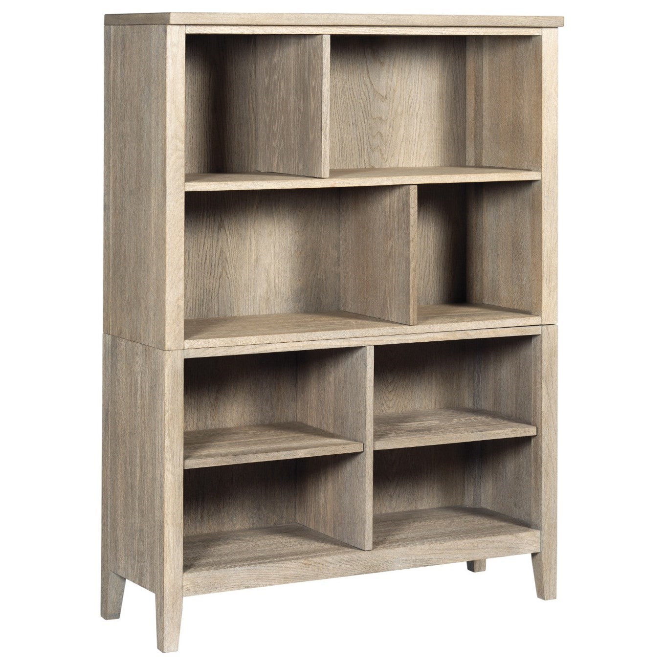 Kincaid Furniture Symmetry Contemporary Solid Wood Modular Bookcase Wayside Furniture Open Bookcases