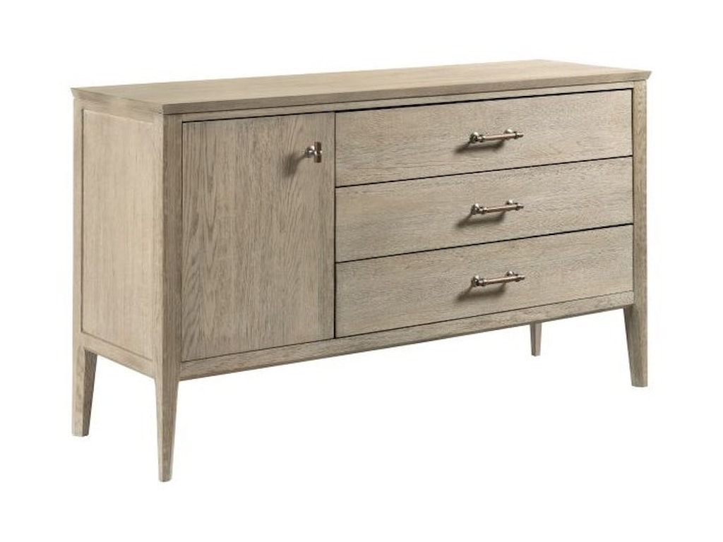 Kincaid Furniture Symmetry Contemporary Asymmetry Solid Wood Small