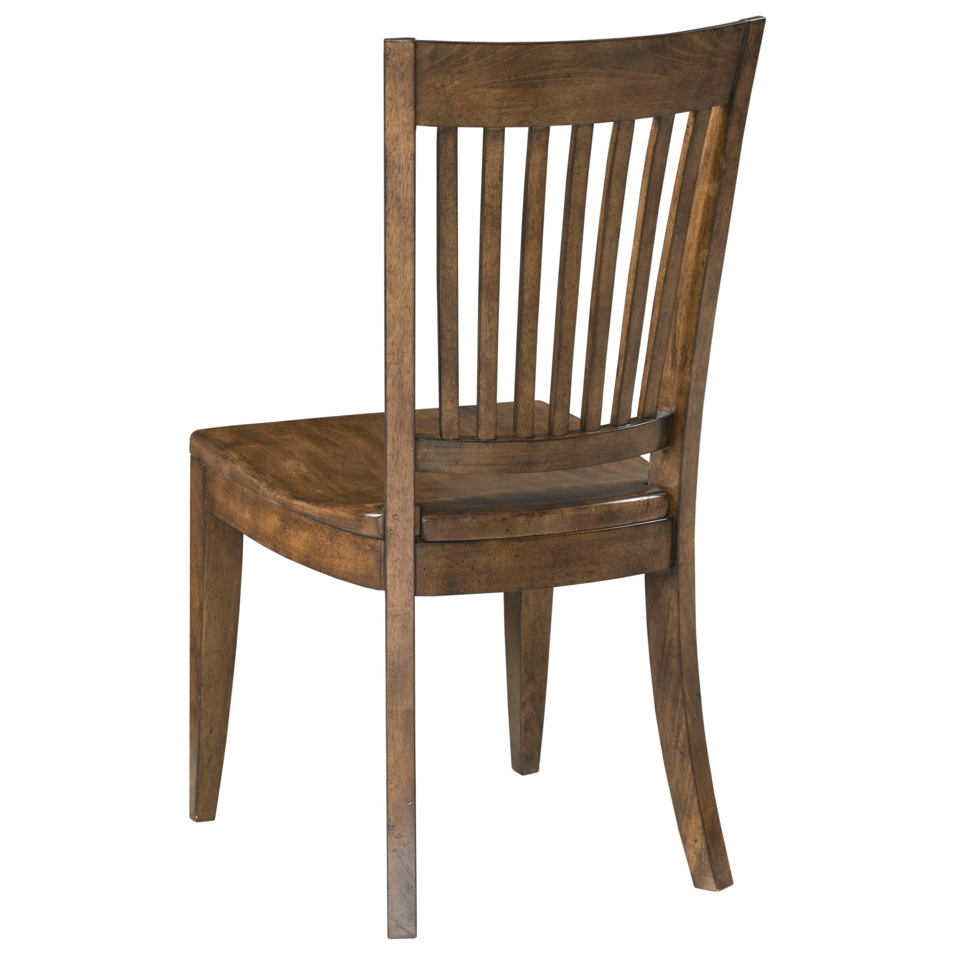 Kincaid Furniture The Nook Solid Wood Slat Back Chair Lindy S Furniture Company Dining Side Chairs
