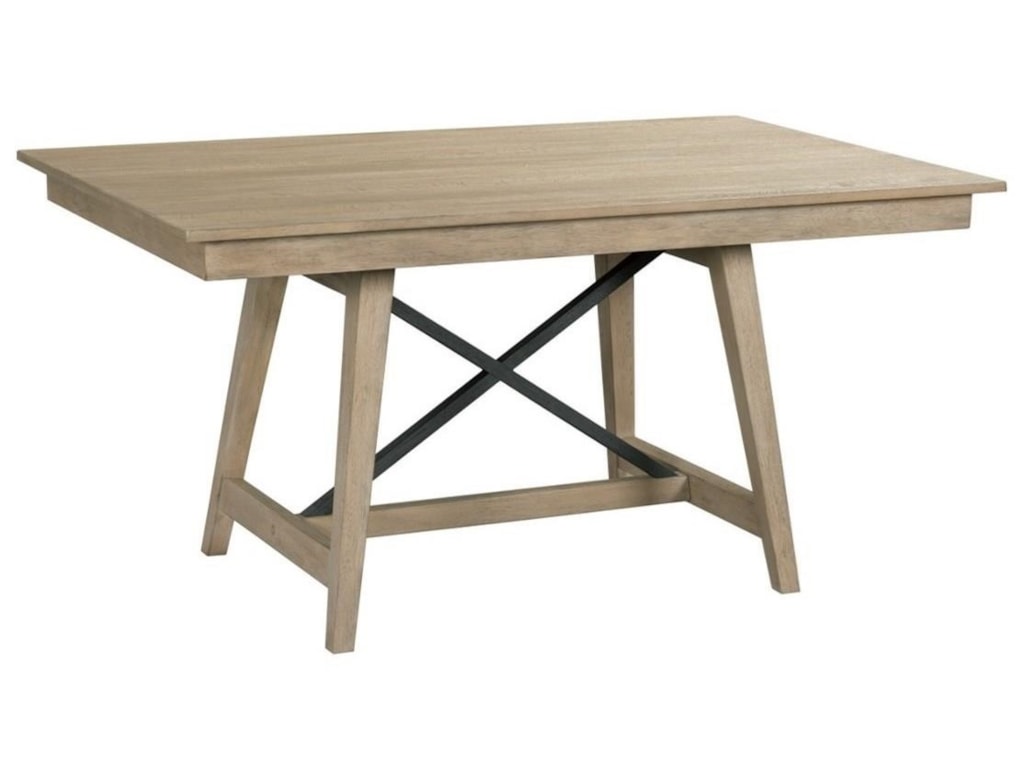 Kincaid Furniture The Nook 60 Solid Wood Trestle Table Powell S The Nook 60 Solid Wood Trestle Table By Kincaid Furniture