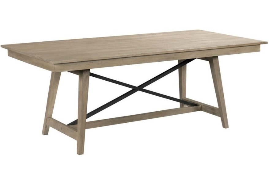 Kincaid Furniture The Nook 665 764 80 Solid Wood Trestle Table Kincaid Furniture The Nook 665 764 80