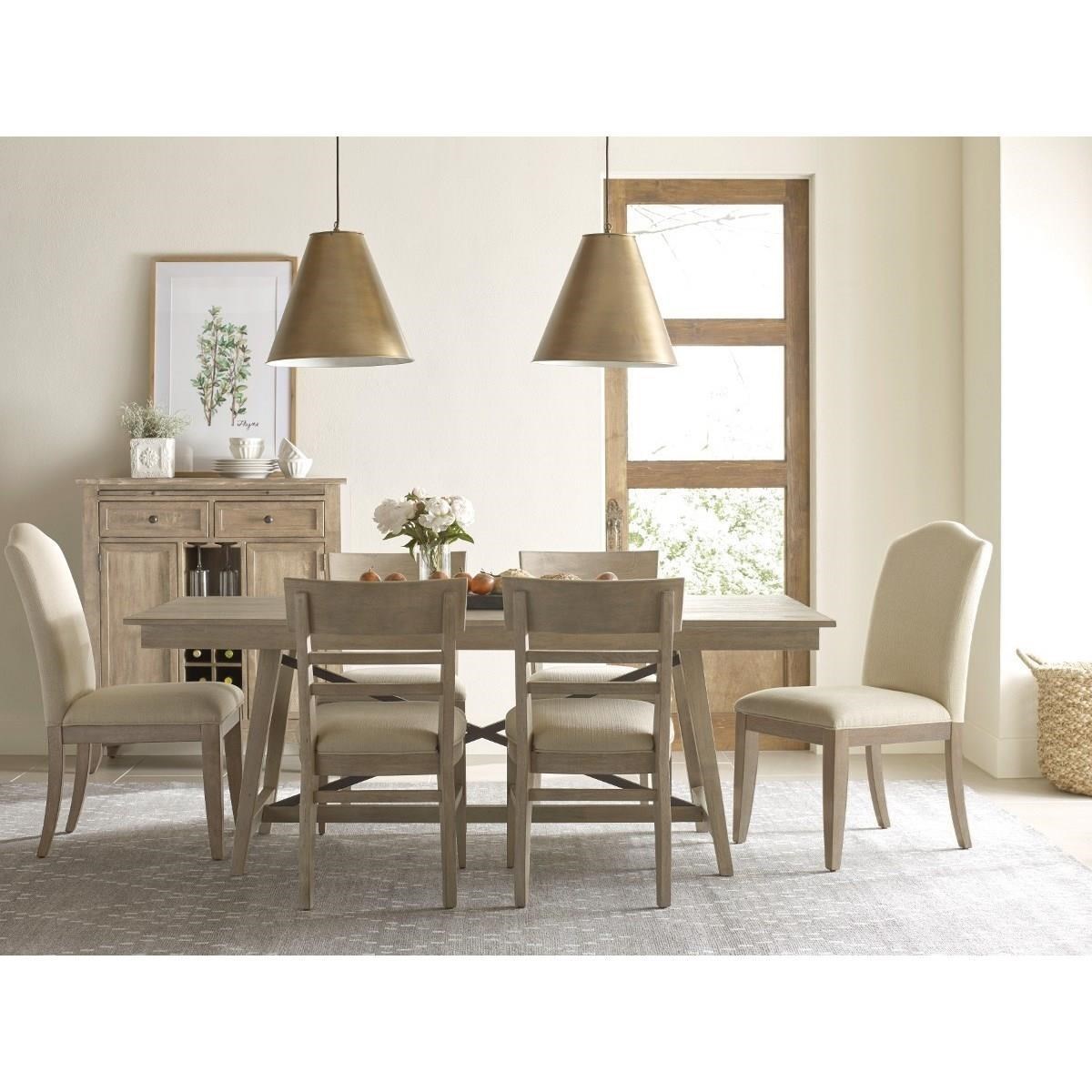 Kincaid Furniture The Nook 665 764 80 Solid Wood Trestle Table Becker Furniture Dining Tables