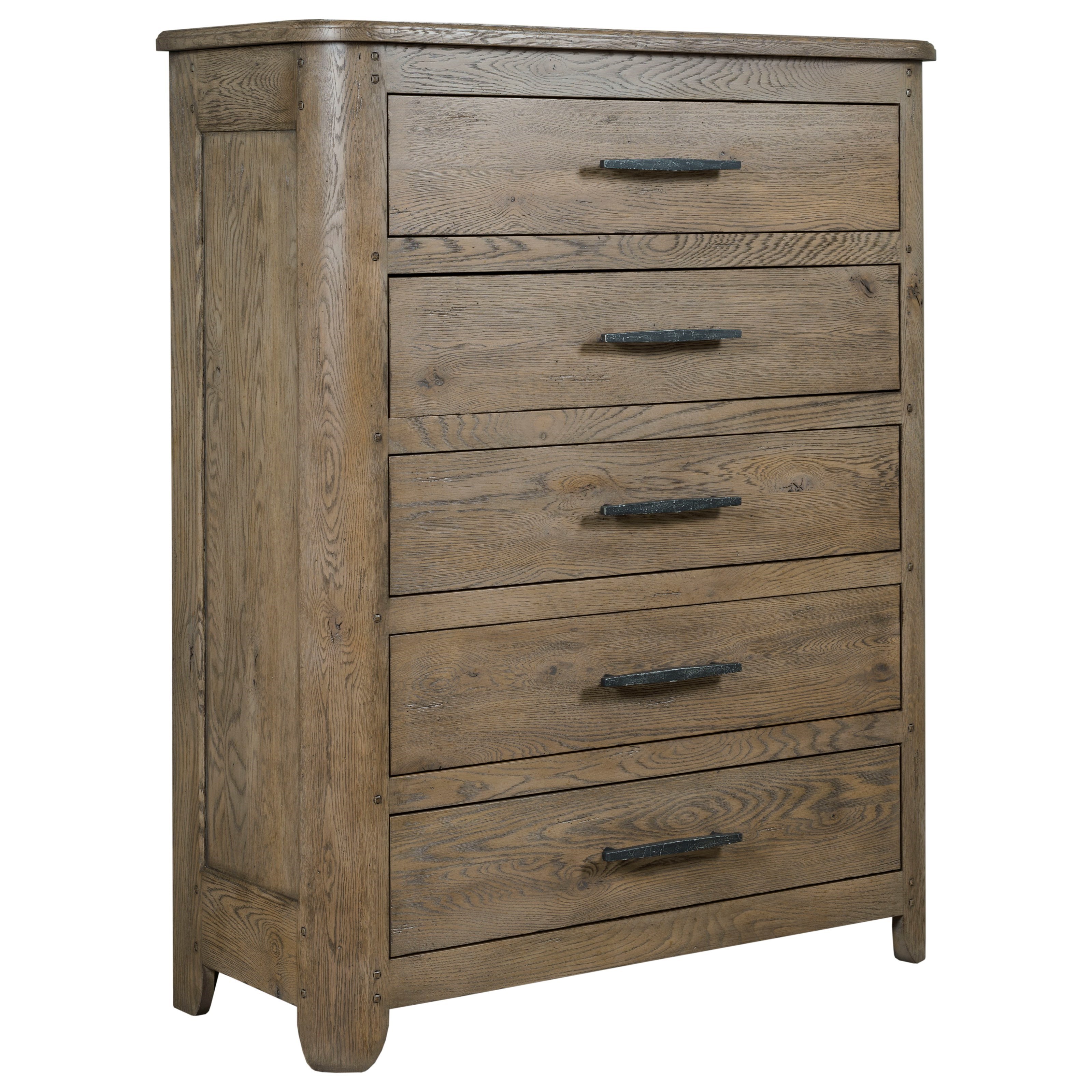 Kincaid Furniture Trails 813 215h Buckley Five Drawer Chest Becker Furniture Drawer Chests
