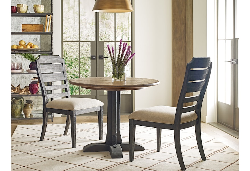 Kincaid Furniture Trails Relaxed Vintage Three Piece Dining Set
