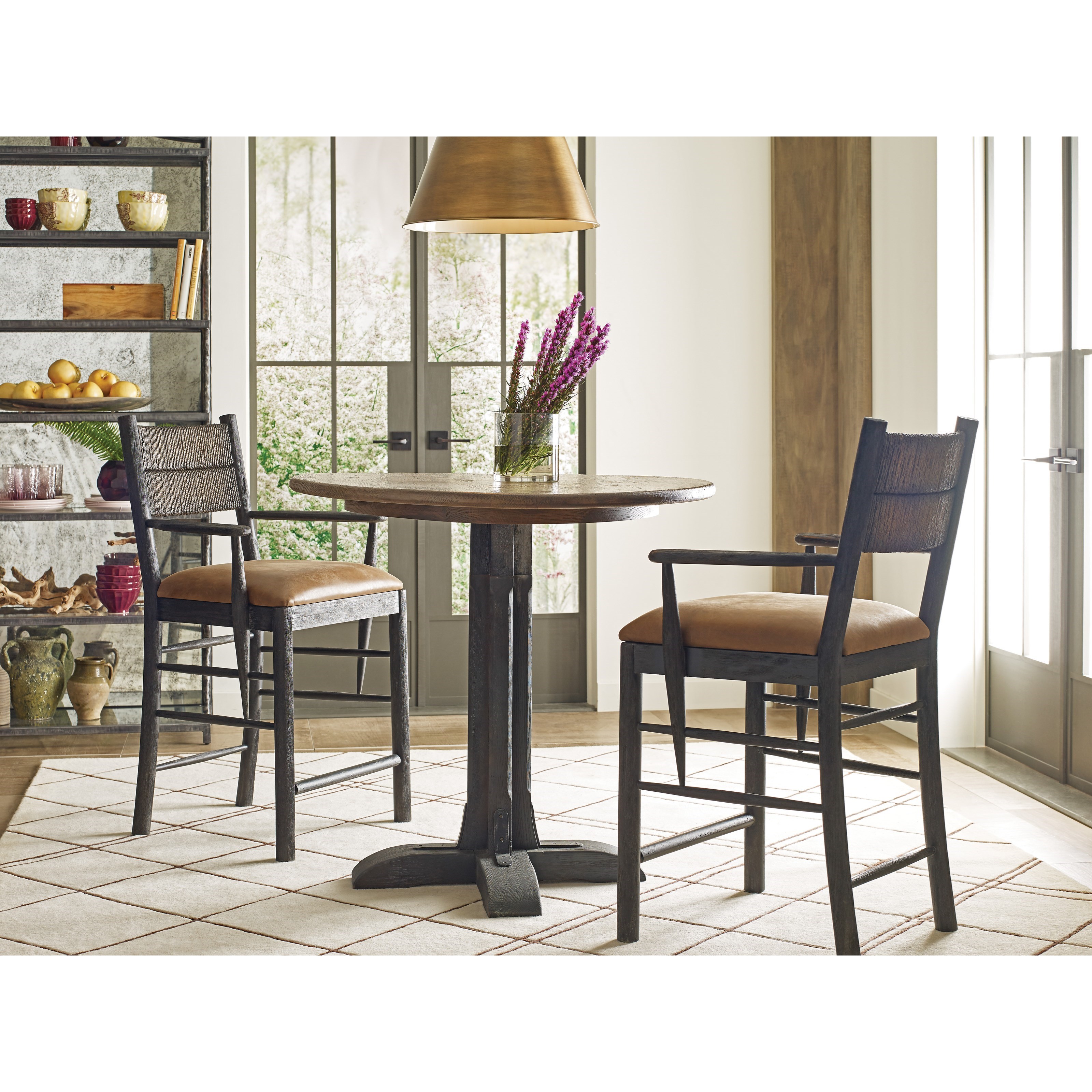Kincaid Furniture Trails Relaxed Vintage Three Piece Dining Set