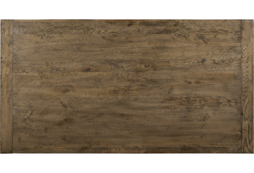 Kincaid Furniture Trails Winston Refectory Trestle Table With Two Trails Winston Refectory Trestle Table