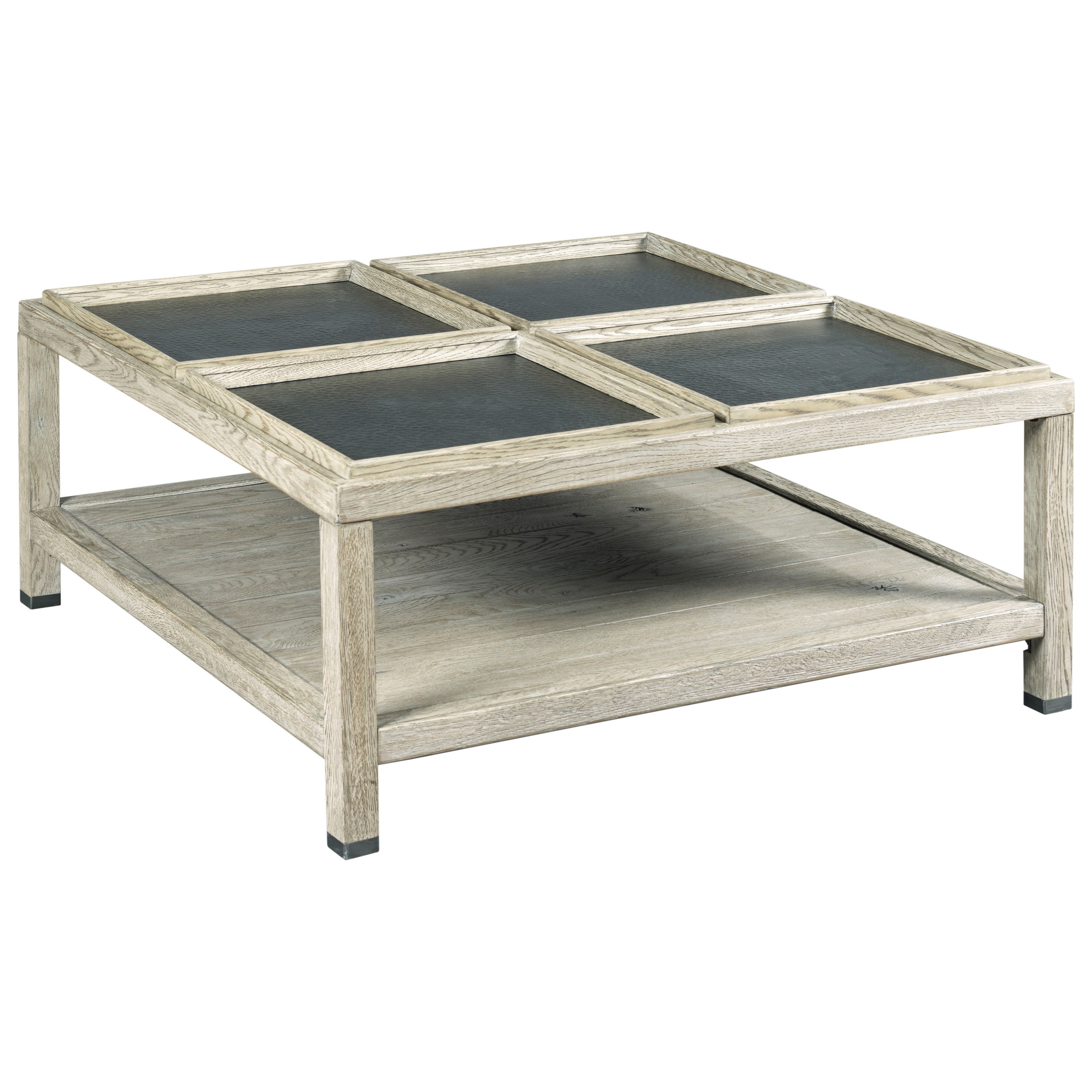 Kincaid Furniture Trails Elements Square Coffee Table With Four