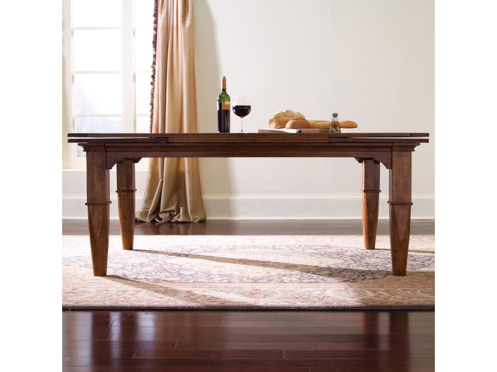 Kincaid Furniture Tuscano Refectory Leg Table Wayside Kincaid Furniture Tuscano Refectory Leg