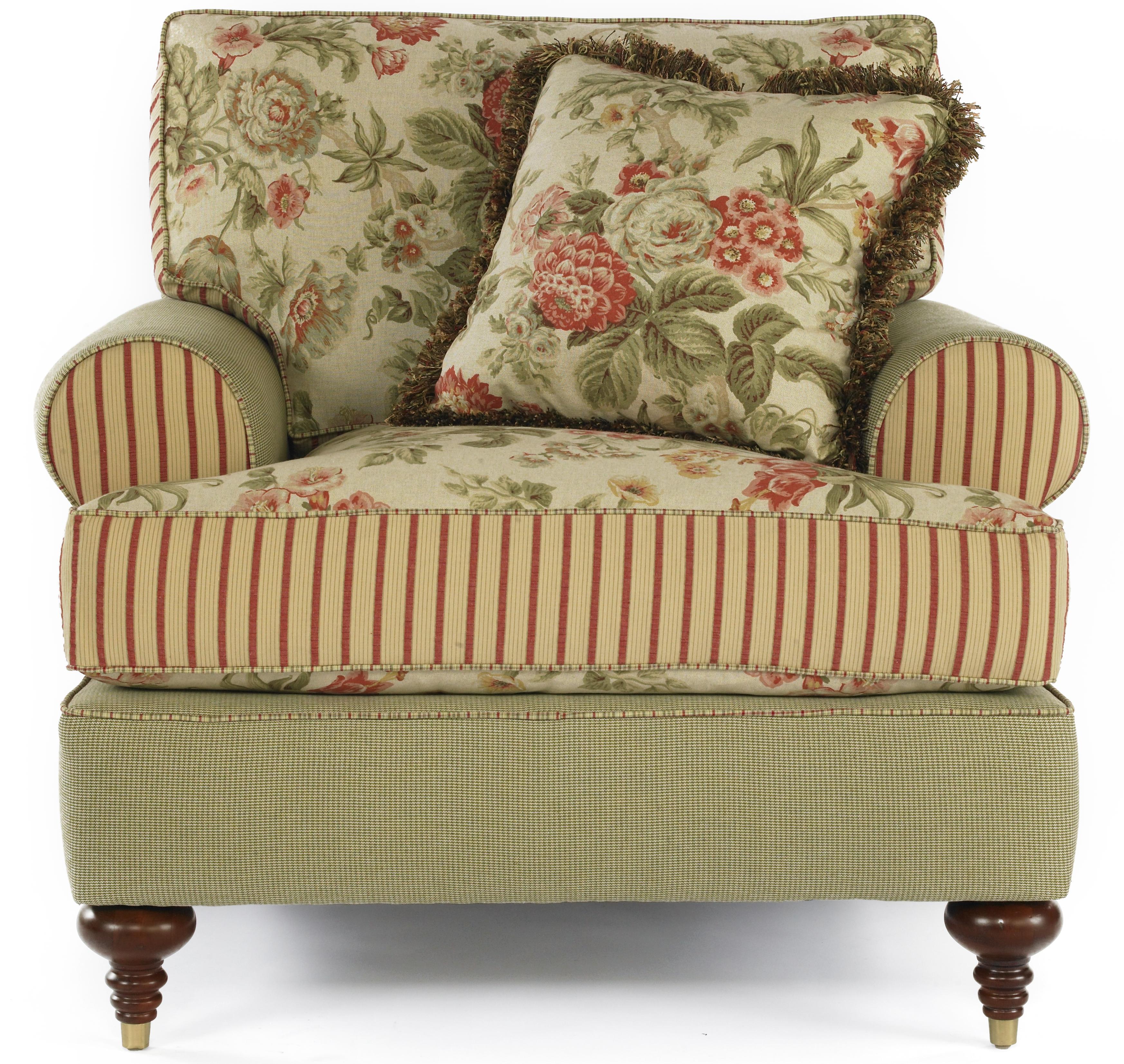 Kincaid Furniture Tuscany 803 84 Tradtional Upholstered Chair Becker Furniture Upholstered Chair