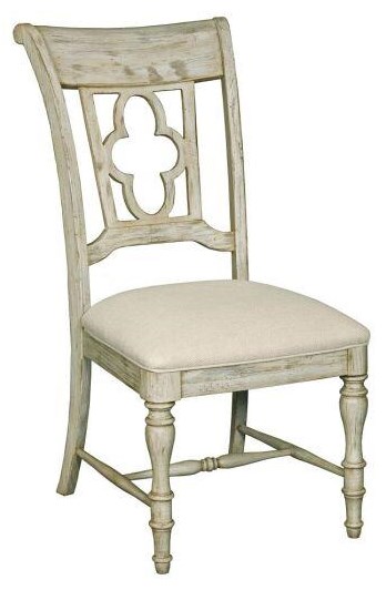 Kincaid Furniture Weatherford Table with 2 Arms & 4 Sides-Canterbury
