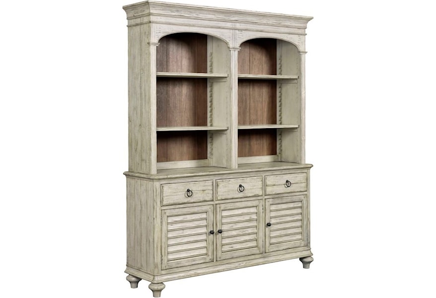 Kincaid Furniture Weatherford Hastings Open Hutch And Buffet With