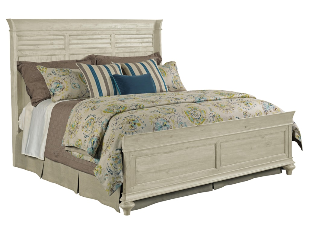 Weatherford Shelter King Bed Package With Shutter Style Headboard Kincaid Furniture Weatherfordshelter King Bed Package