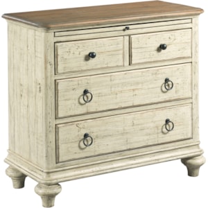 Kincaid Furniture Weatherford 75 142 Baldwin Bachelors Chest With Night Light And Electrical Outlet Becker Furniture Nightstands