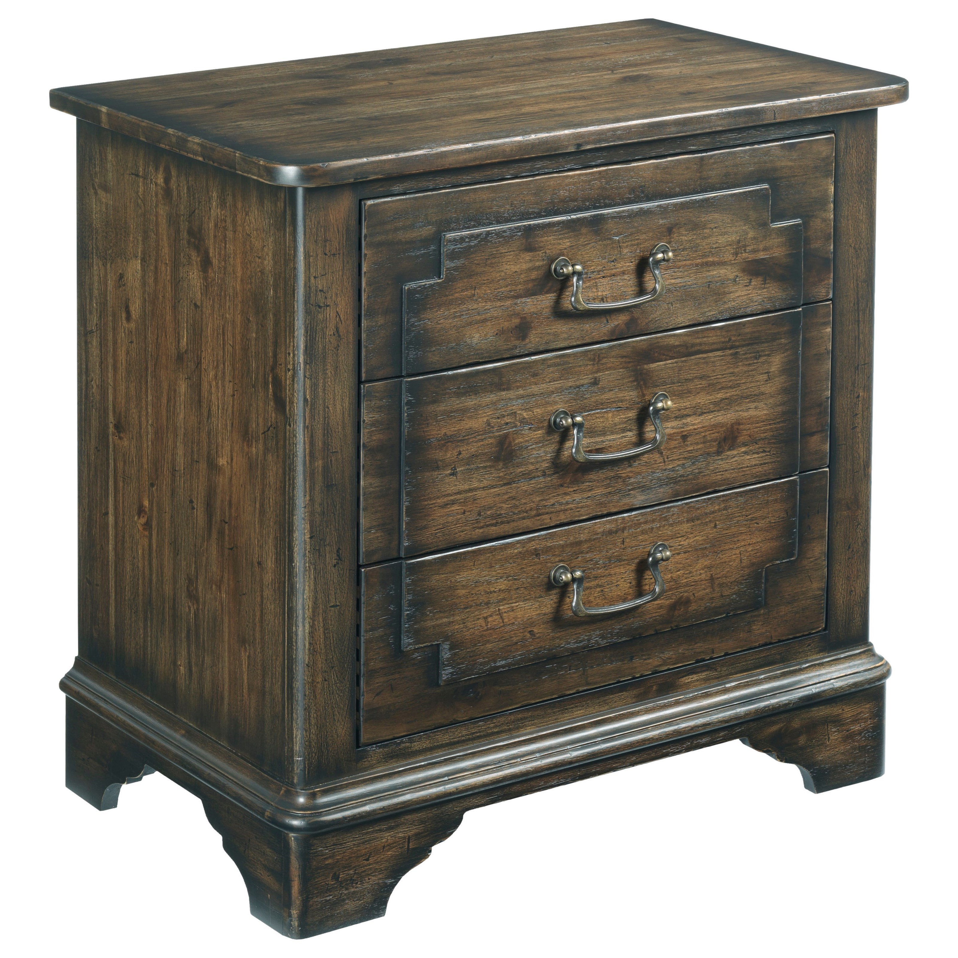 nightstand with built in light