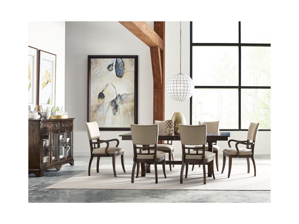 Kincaid Furniture Wildfire8 Pc Formal Dining Room Group