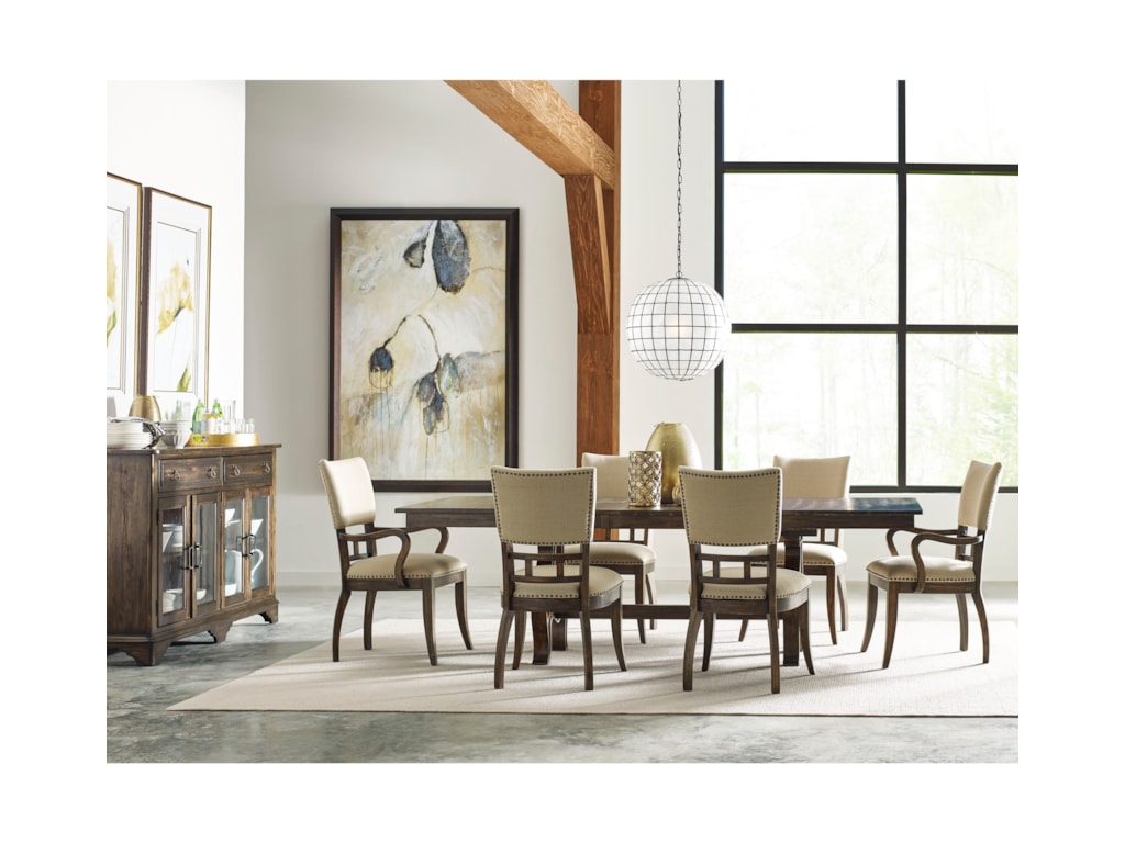 Kincaid Furniture Wildfire8 Pc Formal Dining Room Group