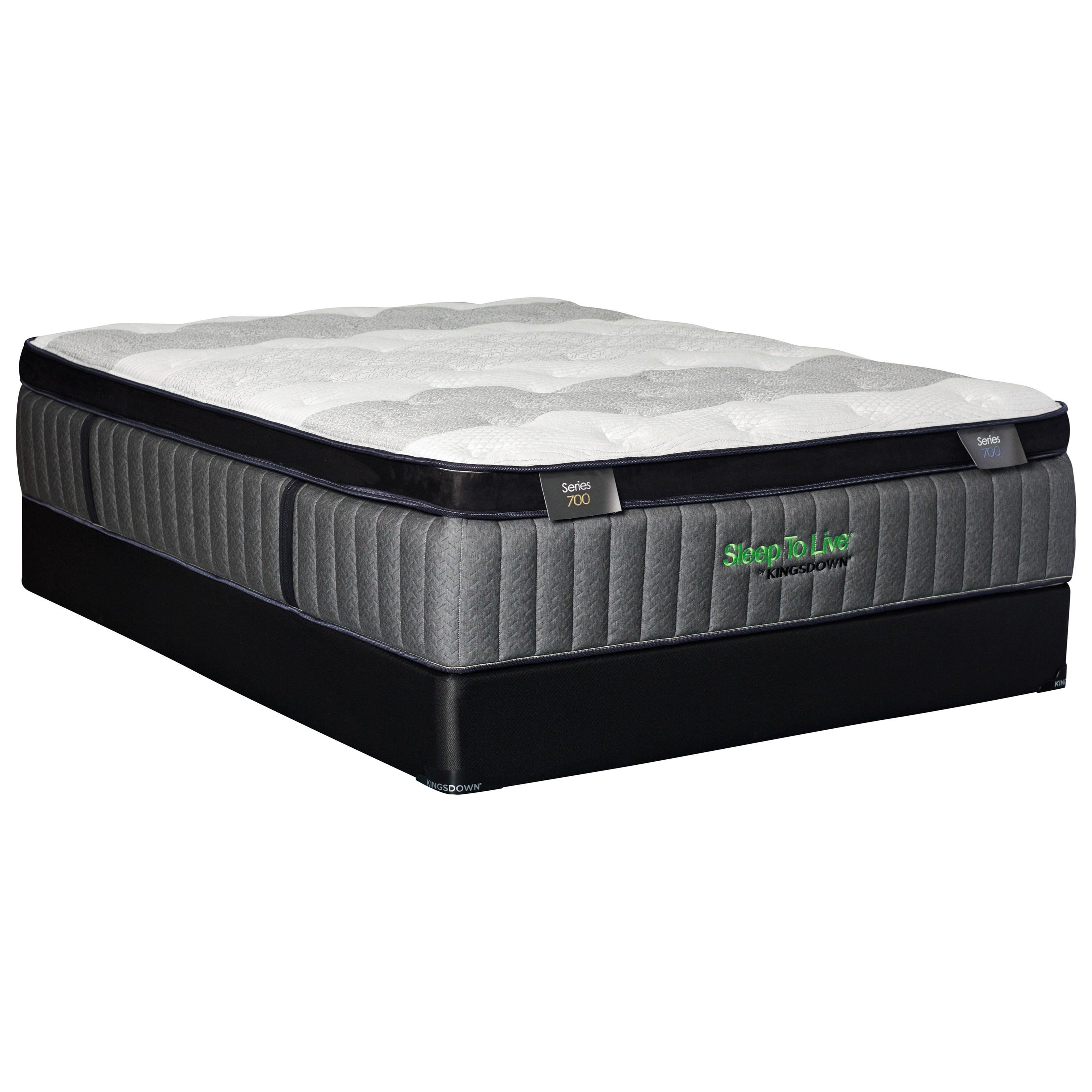 Queen Back Smart Series 700 Mattress and 5" Low Profile Box Spring