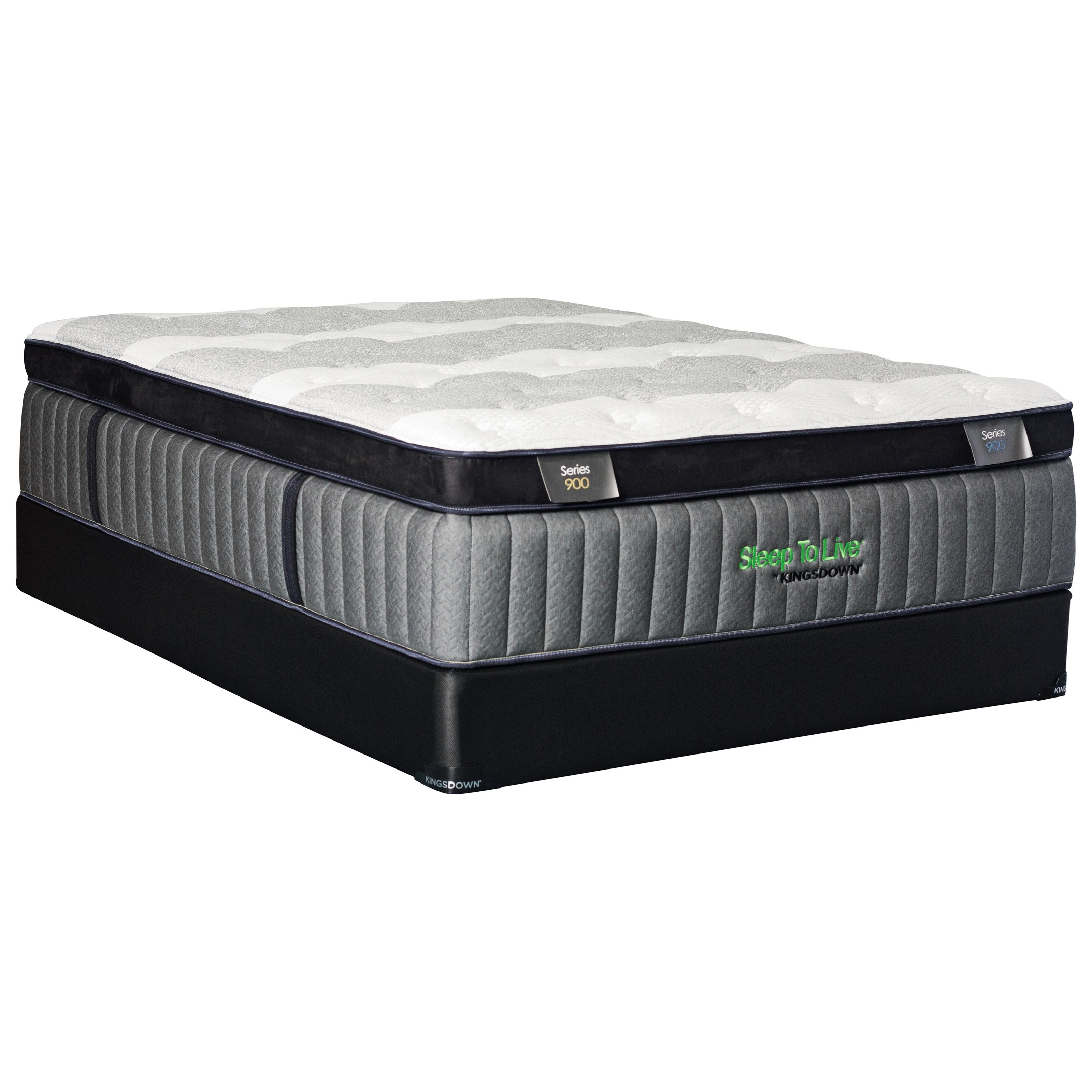 Sleep To Live Back Smart Series 900 52082 900 K 2xbs1518xfd Txl King Back Smart Series 900 Series Mattress And 5 Low Profile Box Spring Baer S Furniture Mattress And Box Spring Sets