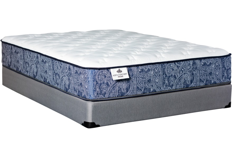 Kingsdown Grenshaw Tt 22048 Txl 1591 Fd85 Txl Twin Extra Long 12 1 2 Pocketed Coil Tight Top Mattress And 9 Amish Made Solid Wood Framed Foundation Becker Furniture Mattress And Box Spring Sets