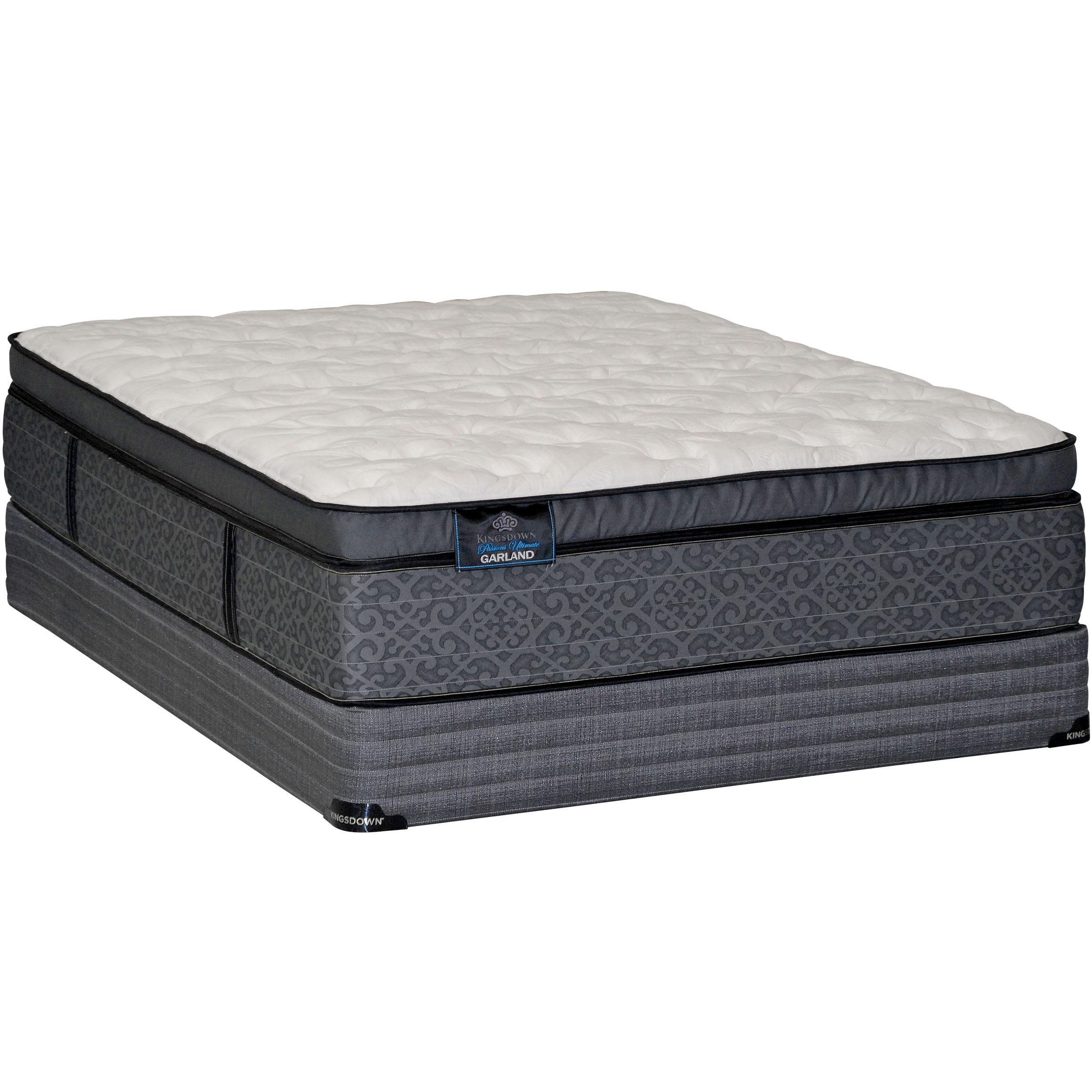 Kingsdown Garland Queen Pillow Top Mattress And Foundation Lindy S Furniture Company Matt Mattress And Box Spring