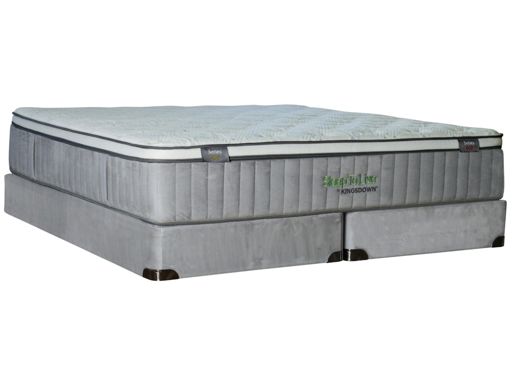 Kingsdown Sleep To Live 400 Queen Euro Top Mattress With Gel Image Shown May Not Represent Size Indicated