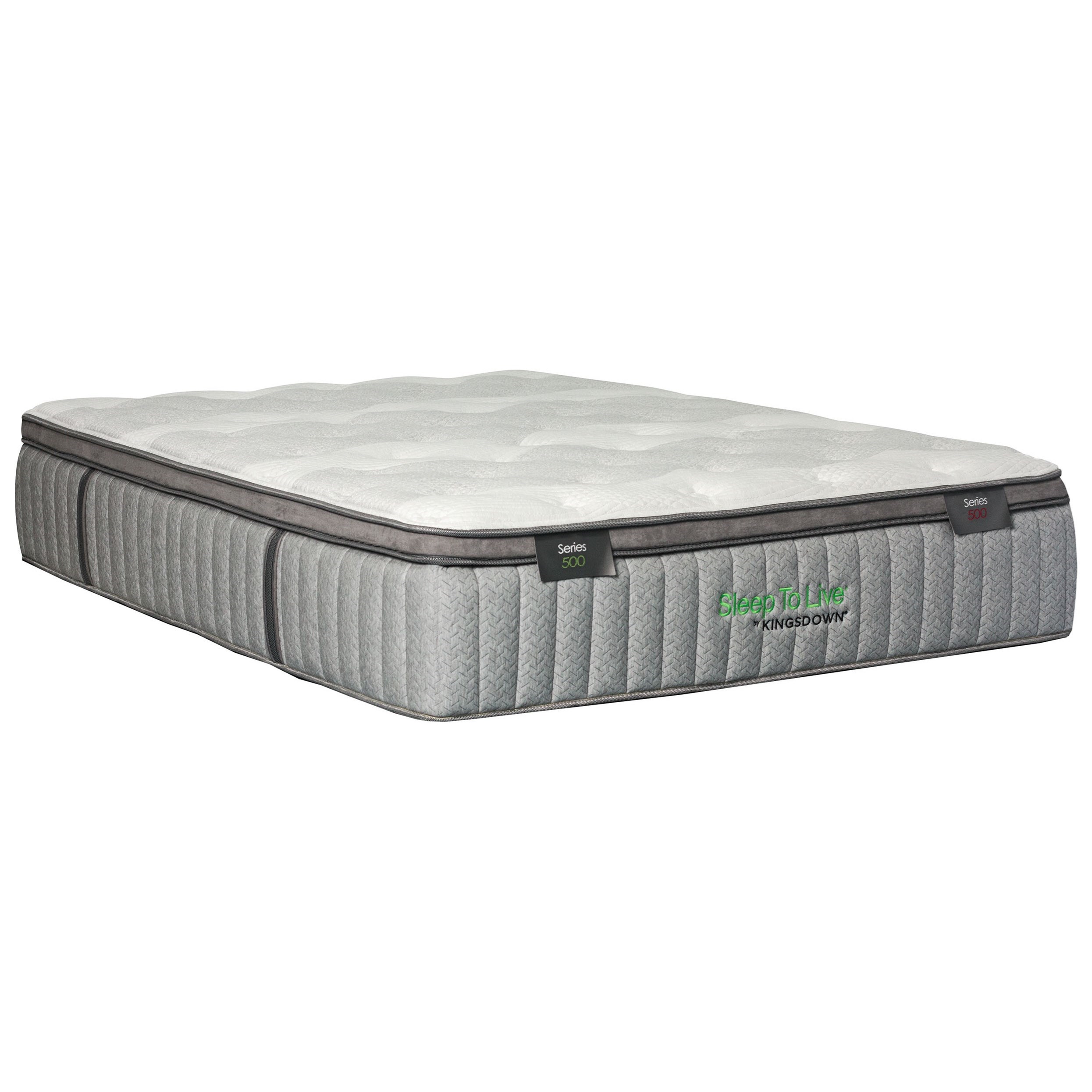 Kingsdown Sleep To Live 500 Green Queen 14 5 Plush Pillow Top Mattress Ruby Gordon Home Mattresses